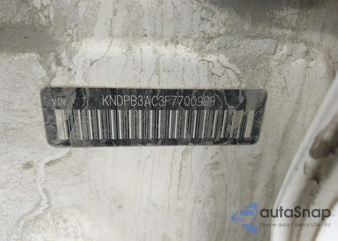 2015 Kia Sportage Lx из США, поврежденный, VIN KNDPB3AC3F7700999